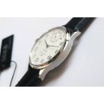 Portuguese IW544202 SS 1:1 Best Edition White Dial on Black Leather Strap GSF