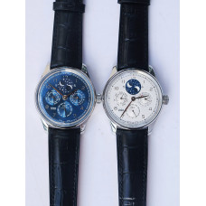 Portugieser Perpetual Calendar SS 5034 Best Edition Blue&White Dial Leather Strap A52610 V9F