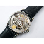 Portugese Regulator Tourbillon IW544602 SS Grey&White Dials Leather  ZF