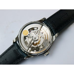 Portuguese Tourbillon IW5463 SS Best Edition White Dial Blue Hands Blue Leather Strap ZF