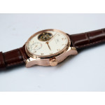 Portuguese Tourbillon IW5463 RG Best Edition White Dial on Brown Leather Strap ZF