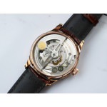 Portuguese Tourbillon IW5463 RG Best Edition White Dial on Brown Leather Strap ZF