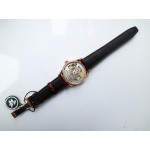 Portuguese Tourbillon IW5463 RG Best Edition White Dial on Brown Leather Strap ZF