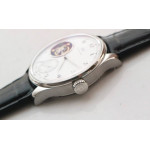 Portuguese Tourbillon IW5463 SS Best Edition White Dial SS Markers on Black Leather Strap A98900 YLF