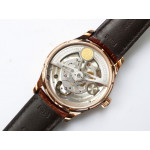 Portuguese Tourbillon IW504602 RG Best Edition White Dial Leather Strap ZF