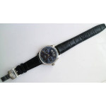 Portuguese Real PR Real Annual Calendar IW503502 1:1 Best Edition Blue Dial on Black Leather Strap A52850 ZF