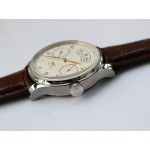 Portuguese Real PR Real Annual Calendar IW5035 1:1 Best Edition White Dial RG Markers on Brown Leather Strap A52850 ZF