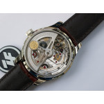 Portuguese Real PR Real Annual Calendar IW5035 1:1 Best Edition White Dial RG Markers on Brown Leather Strap A52850 ZF