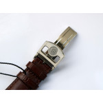 Portuguese Real PR Real Annual Calendar IW5035 1:1 Best Edition White Dial RG Markers on Brown Leather Strap A52850 ZF