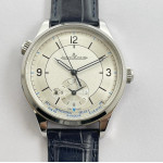 Master Geographic SS 1428530  Best Edition White Dial on Blue Leather Strap TF A936