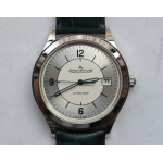 Master Control Date 1548530 SS 1:1 Best Edition White Dial on Blue Leather Strap A899/1 ZF