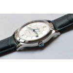 Master Control Date 1548530 SS 1:1 Best Edition White Dial on Blue Leather Strap A899/1 ZF