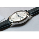 Master Control Date 1548530 SS 1:1 Best Edition White Dial on Blue Leather Strap A899/1 ZF