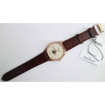 Master Ultra Thin Moon 1362520 RG 1:1 Best Edition White Dial on Brown Leather Strap A925 ZF