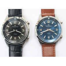 Polaris Geographic SS 1:1 Best Edition Black&Blue Dial Leather Strap MIYOTA 9015 