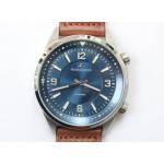 Polaris Geographic SS 1:1 Best Edition Black&Blue Dial Leather Strap MIYOTA 9015 