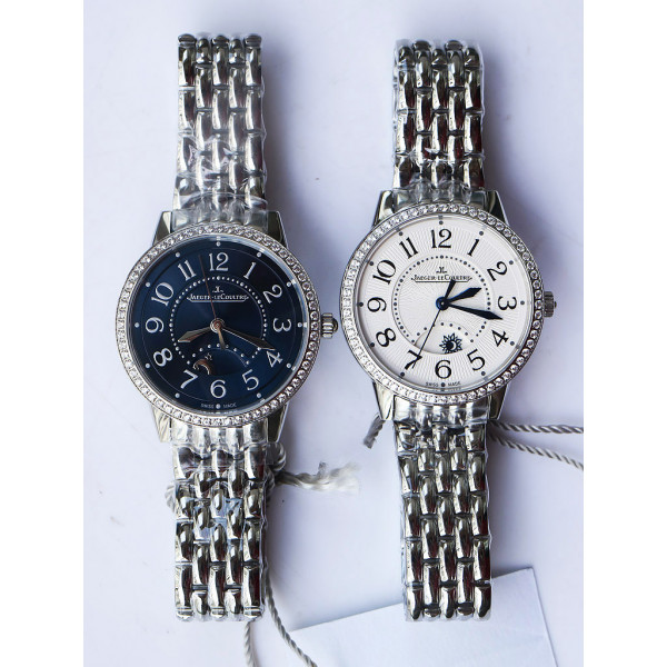 Rendez-Vous Night & Day SS 1:1 Best Edition Blue&White Textured Dial Diamonds Bezel on SS Bracelet A898 ZF