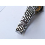 Rendez-Vous Night & Day SS 1:1 Best Edition Blue&White Textured Dial Diamonds Bezel on SS Bracelet A898 ZF