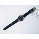 Rendez-Vous Night & Day SS 1:1 Best Edition Blue Textured Dial Diamonds Bezel on Blue Leather Strap A898 ZF