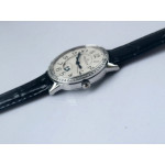 Rendez-Vous Night & Day SS 1:1 Best Edition White Textured Dial Diamonds Bezel Leather Strap A898 ZF