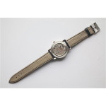 Rendez-Vous Night & Day SS 1:1 Best Edition White Textured Dial Diamonds Bezel Leather Strap A898 ZF