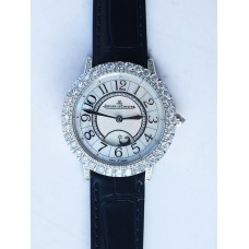 Rendez-Vous Night & Day SS 1:1 Best Edition MOP Dial Diamonds Bezel Leather Strap A898 ZF