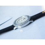 Rendez-Vous Night & Day SS 1:1 Best Edition MOP Dial Diamonds Bezel Leather Strap A898 ZF