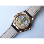 Rendez-Vous Night & Day RG 1:1 Best Edition MOP Dial Diamonds Bezel Leather Strap A898 ZF