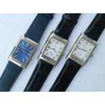 Reverso Tribute Small Seconds SS "3 Dials" Leather MGF A854A