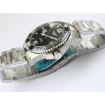 Conquest L3.840.4.56.6 Real Ceramic Bezel SS 1:1 Best Edition Black&Blue  SS Bracelet AF A2824 