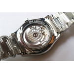 Master Day Date SS 1:1 Best Edition White Textured Dial SS Bracelet A2836