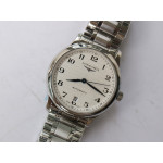 Master SS 1:1 Best Edition White Textured Dial Bracelet Asian 2836