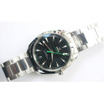 Aqua Terra 150M Master Chronometers 1:1 Best Edition Black Dial Green second hand on SS Bracelet VSF A8900 Super Clone