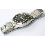 Aqua Terra 150M Master Chronometers 1:1 Best Edition Black Dial Green second hand on SS Bracelet VSF A8900 Super Clone