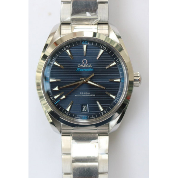 Aqua Terra 150M Master Chronometers 1:1 Best Edition Blue Dial on SS Bracelet VSF A8900 Super Clone