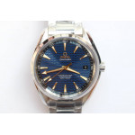 Aqua Terra 150M SS 1:1 Best Edition Blue Wave Textured Dial on SS Bracelet VSF A8500 Super Clone