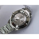 Aqua Terra 150M SS 1:1 Best Edition White Wave Textured Dial on SS Bracelet VSF A8500 Super Clone