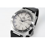 Constellation Ceramic Bezel SS 1:1 Best Edition White Textured Dial Gummy Strap 8F A8900