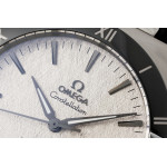 Constellation Ceramic Bezel SS 1:1 Best Edition White Textured Dial Gummy Strap 8F A8900