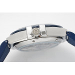 Constellation Ceramic Bezel SS 1:1 Best Edition Blue Dial Gummy Strap 8F A8900