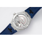 Constellation Ceramic Bezel SS 1:1 Best Edition Blue Dial Gummy Strap 8F A8900