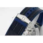 Constellation Ceramic Bezel SS 1:1 Best Edition Blue Dial Gummy Strap 8F A8900