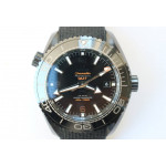 Planet Ocean 45.5mm Deep Black Real Ceramic 1:1 Best Edition on Black Nylon Strap A8906 Super Clone VSF