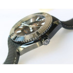 Planet Ocean 45.5mm Deep Black Real Ceramic 1:1 Best Edition on Black Nylon Strap A8906 Super Clone VSF