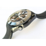 Planet Ocean 45.5mm Deep Black Real Ceramic 1:1 Best Edition on Black Nylon Strap A8906 Super Clone VSF