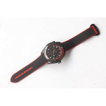 Planet Ocean 45.5mm Deep Black red Real Ceramic 1:1 Best Edition on Black Nylon Strap A8906 Super Clone VSF