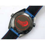 Planet Ocean 45.5mm ETNZ "Deep Black" Real Ceramic 1:1 Best Edition on Black Nylon Strap A8906 Super Clone VSF