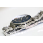 PLANET OCEAN 42MM Titanium 1:1 Best Edition Blue Dial On Ti Bracelet A8500 BP