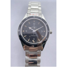 Seamaster Black Dial SS Case And Bracelet  OMF A2824 Mod