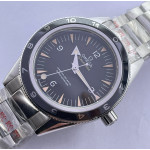 Seamaster Black Dial SS Case And Bracelet  OMF A2824 Mod